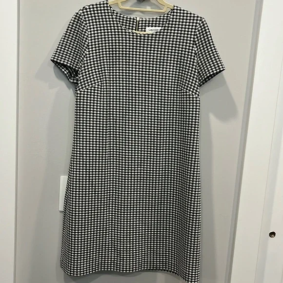 Calvin Klein gingham dress - Picture 1 of 3